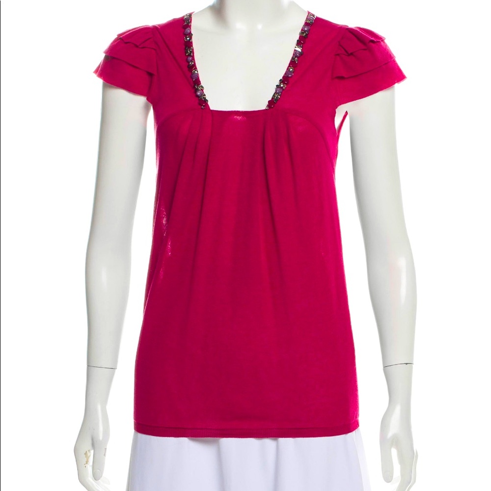 Valentino beaded embellished top NEW without tags